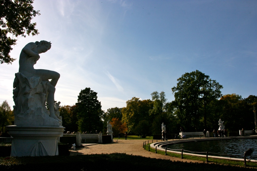 Statue at Sanssouci Great Fountain